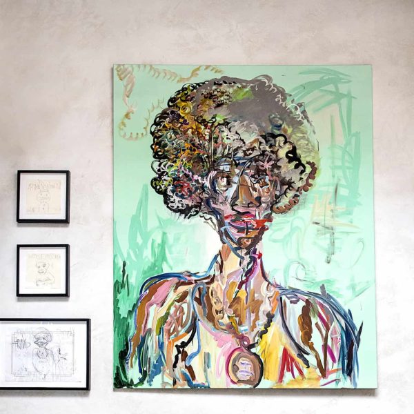 At Manuela in DTLA, Jonathan Gold enjoys a 'Redneck' platter surrounded by fine art