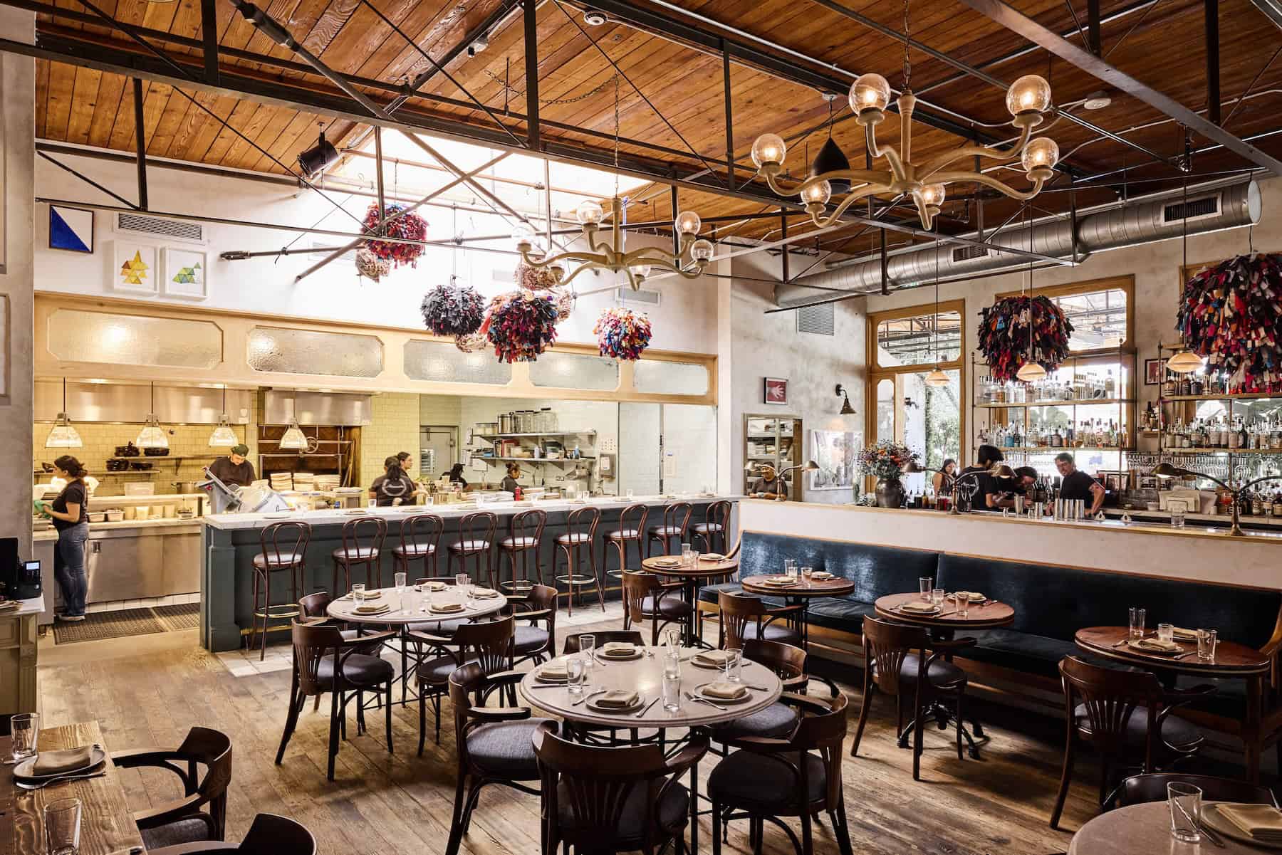 Manuela LA restaurant interior