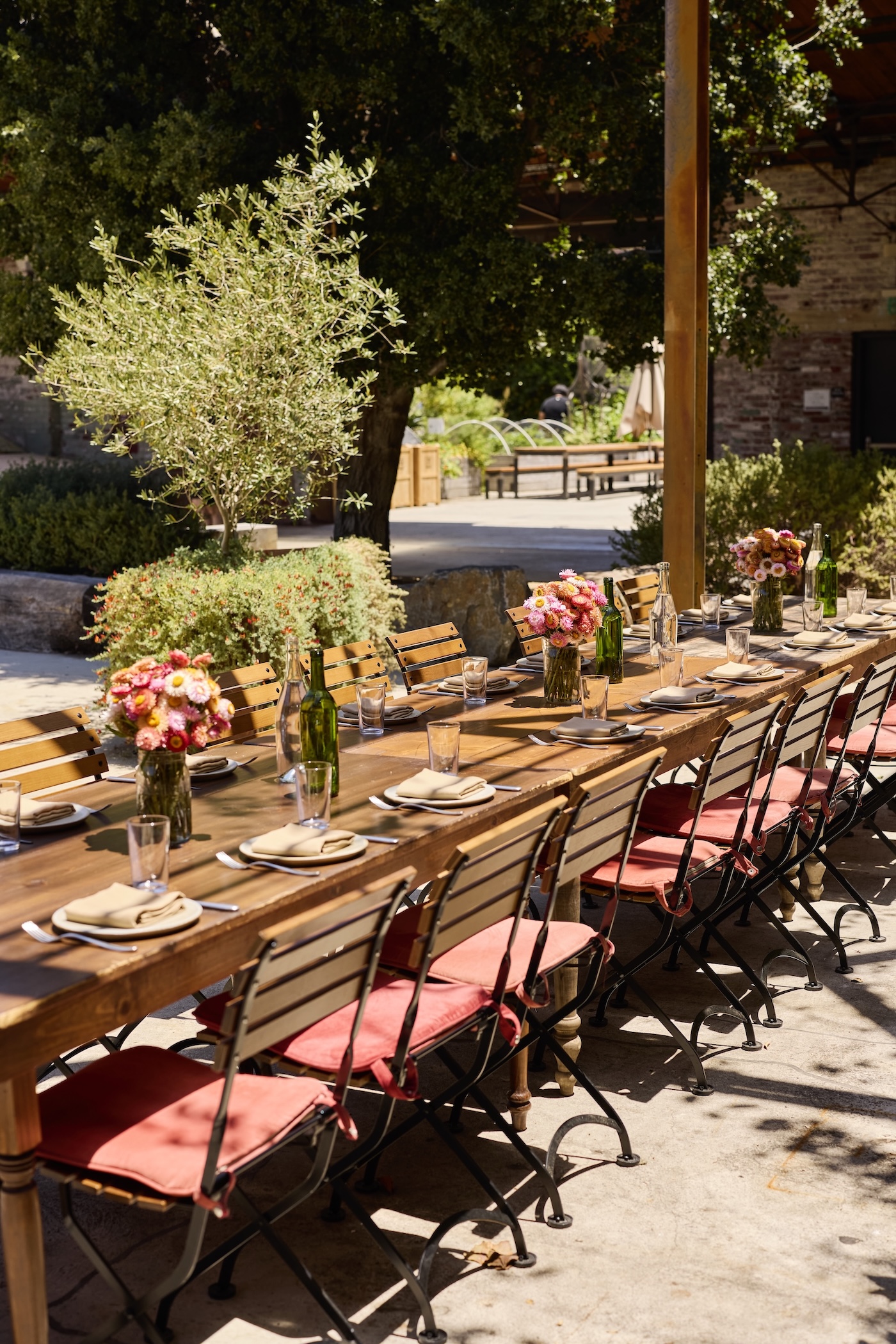 Manuela LA Event Table set up