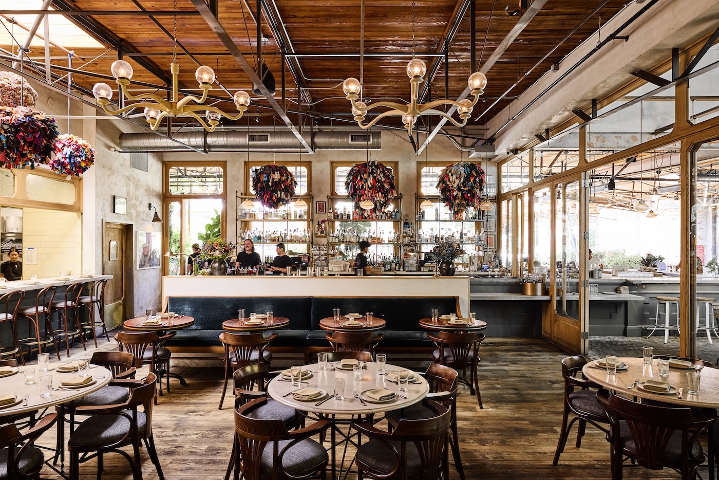Manuela LA restaurant interior