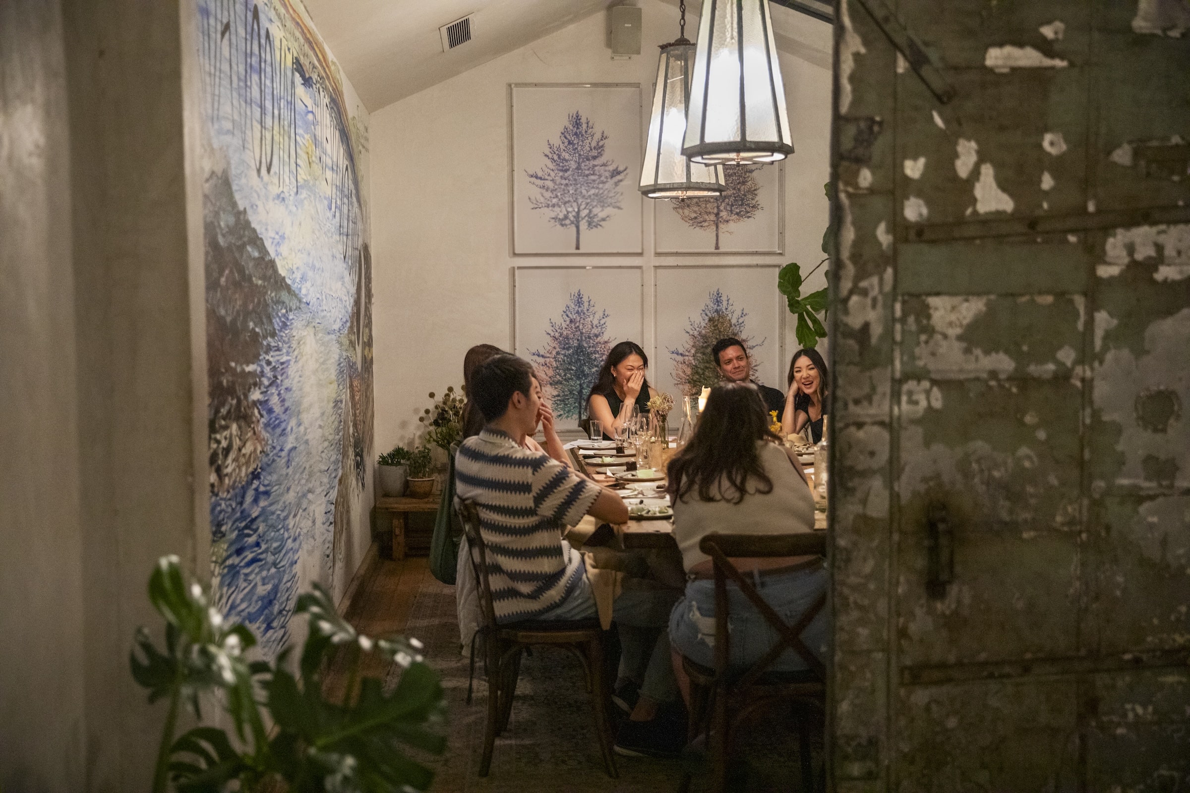 Private dining at Manuela