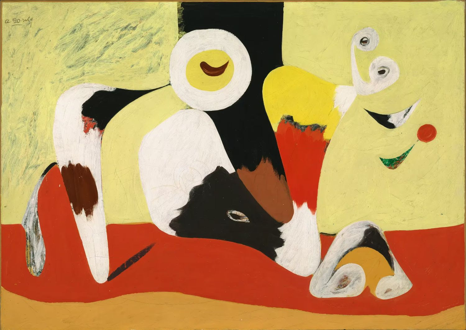 A painting by Arshile Gorky titled 